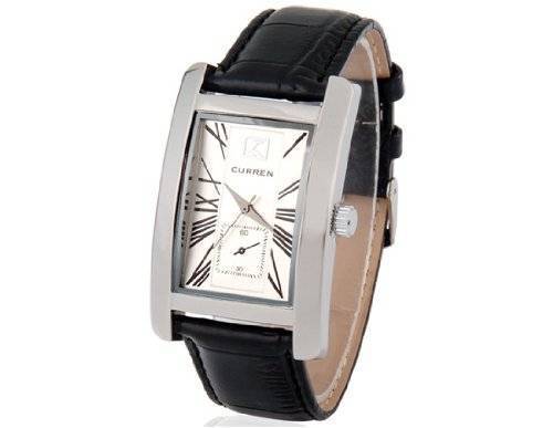 Женские классические часы CURREN 8122G White делового стиля