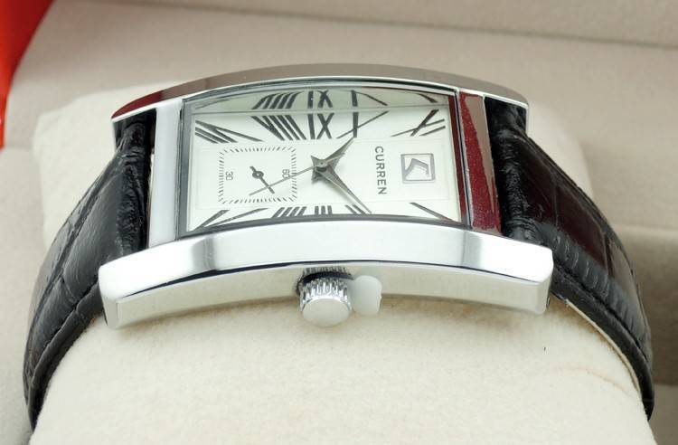 Женские классические часы 8122L White делового стиля
