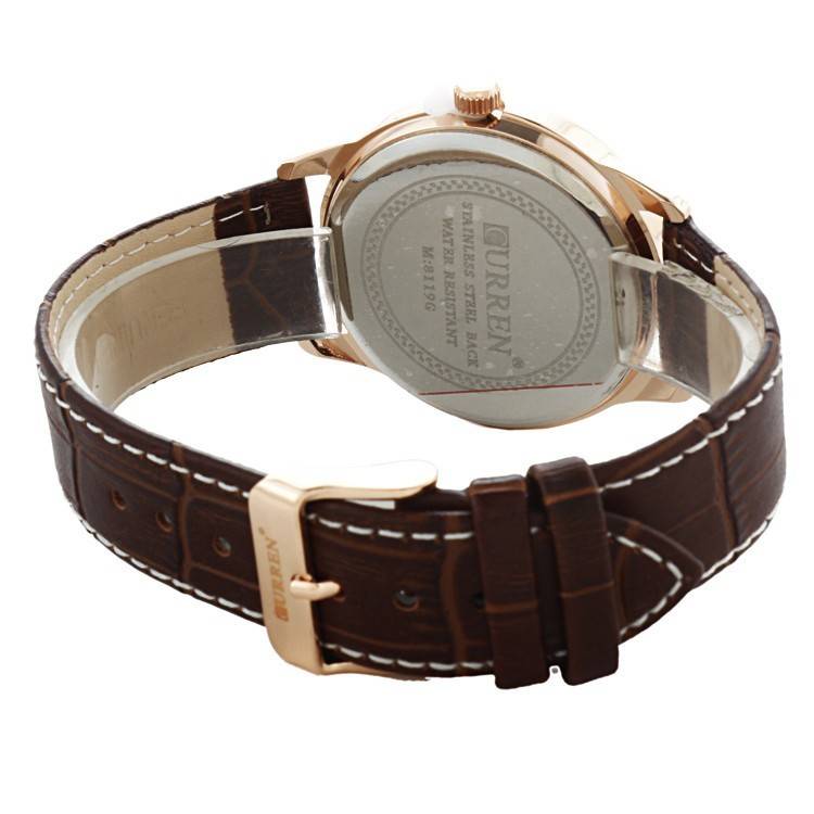 Женские красивые часы 8119L Gold Black