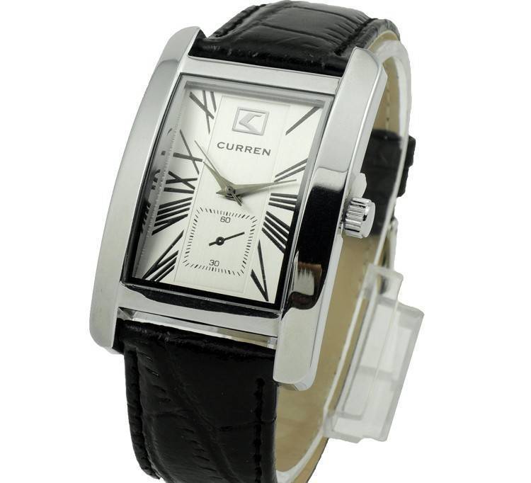 Женские классические часы 8122L White делового стиля